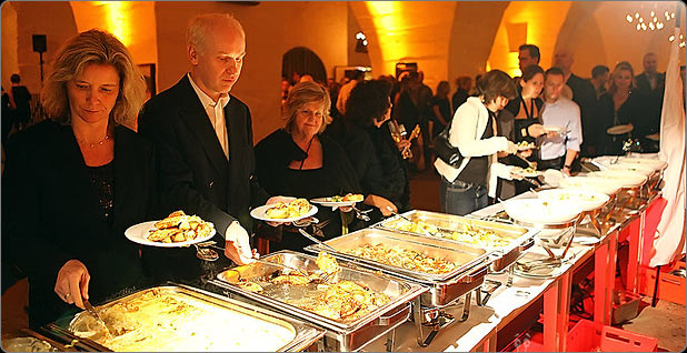 Catering mit Buffet
