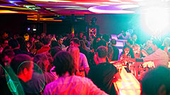 Spaß bis tief in die Nacht